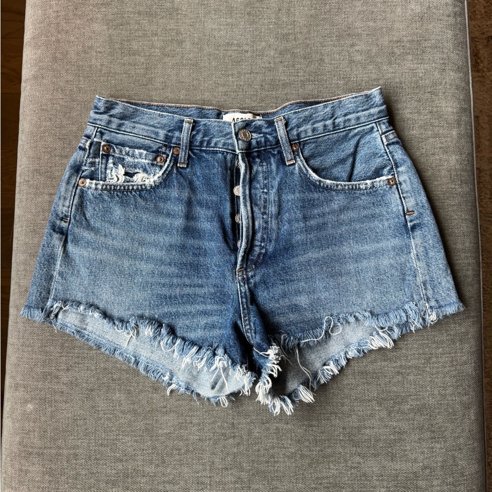 Agolde denim shorts